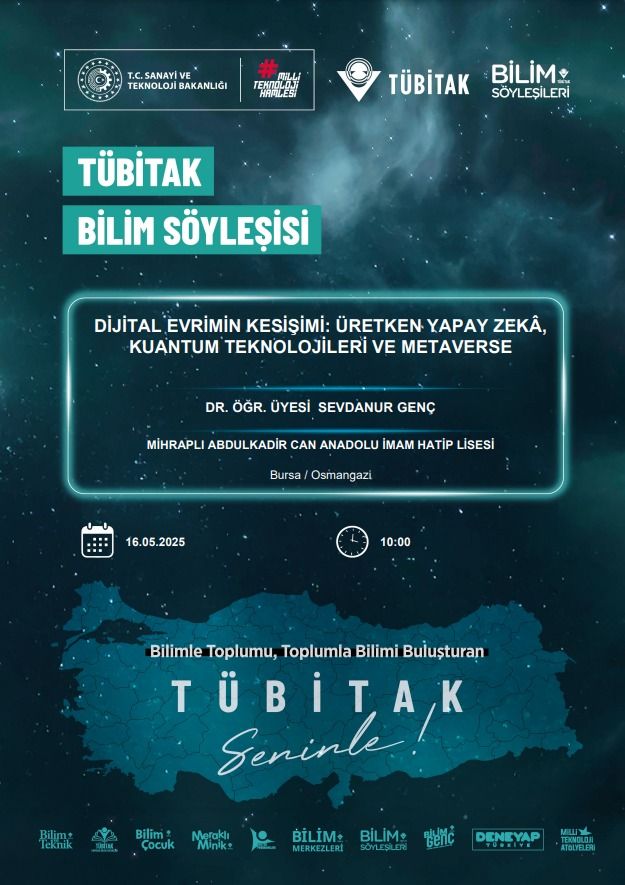TÜBİTAK Bilim Söyleşileri Kapsamında  Bilimsel Farkındalık Etkinliği 1