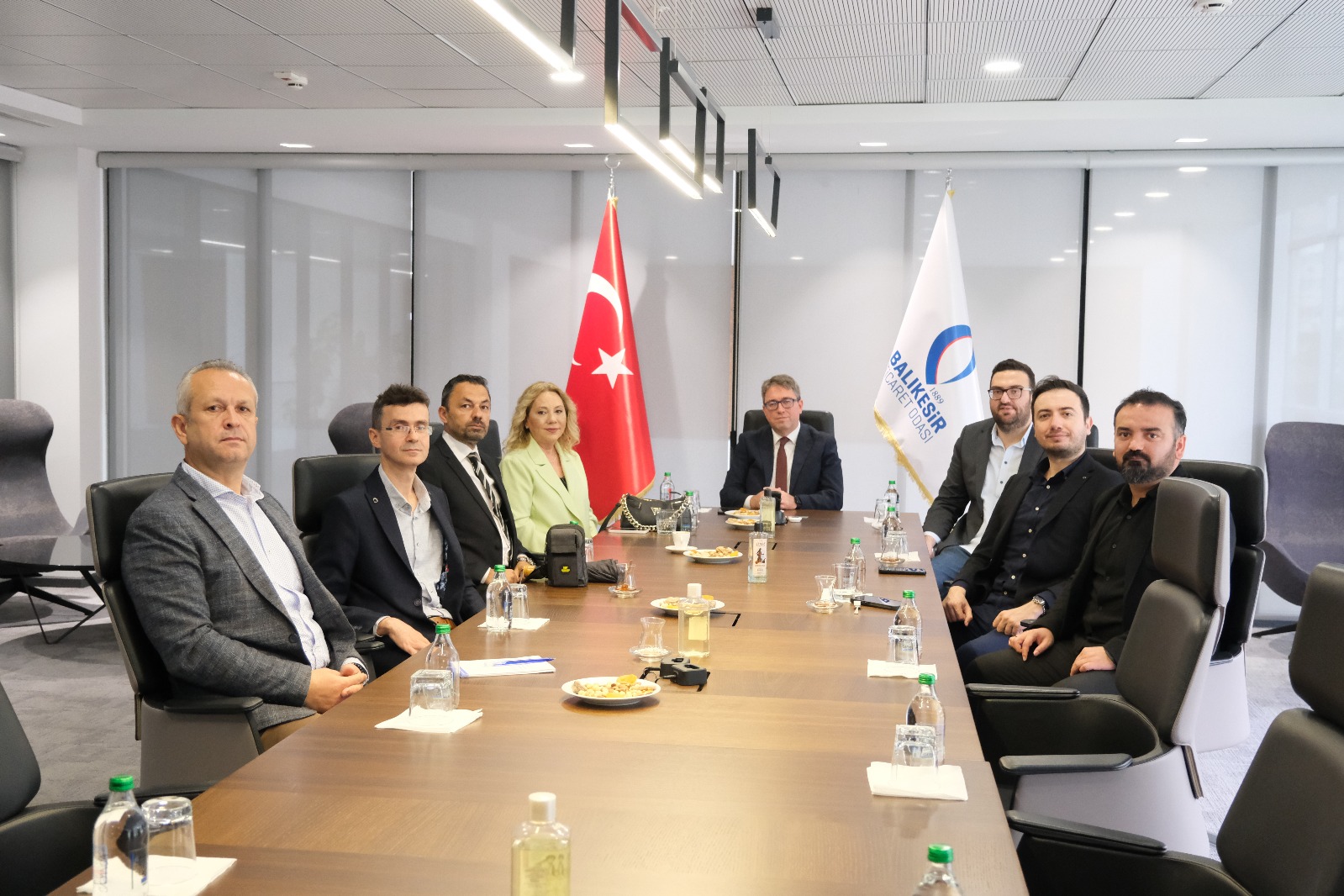 Üniversite-Sanayi İş Birliği İçin Ortak Ziyaret: BAÜN TTO ve Balıkesir MYO, Balıkesir Ticaret Odası’nda 1