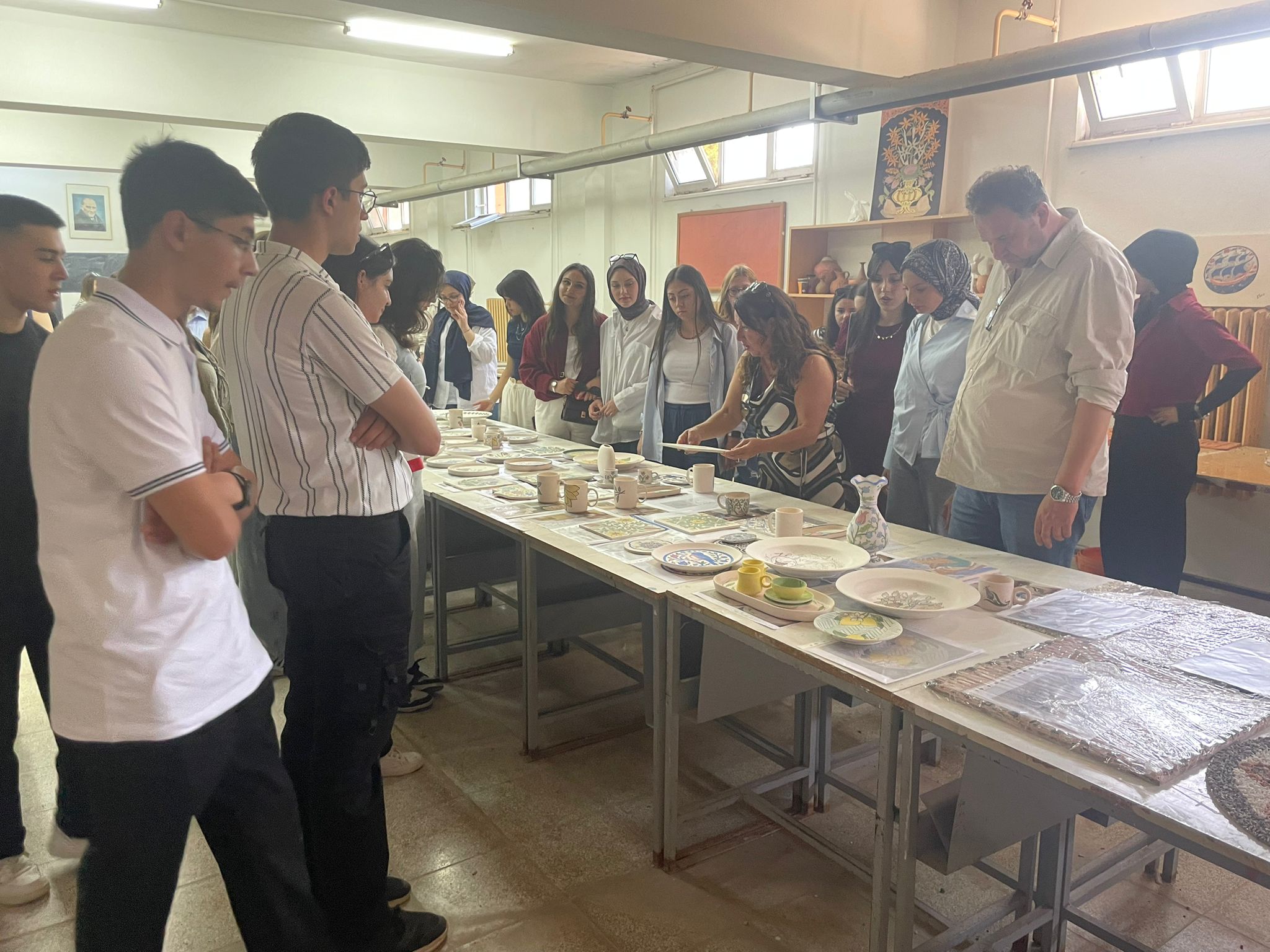 Visit from Kutahya Simav İbni Sina Vocational and Technical Anatolian High School to Our Vocational School 1
