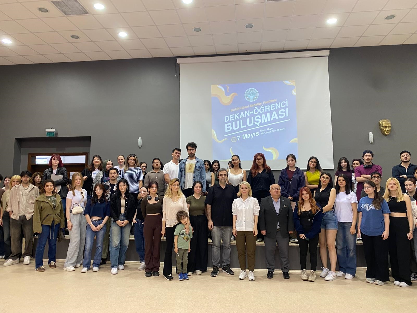 Balıkesir Üniversitesi Güzel Sanatlar Fakültesi'nde “Dekan - Öğrenci Buluşması” Gerçekleştirildi