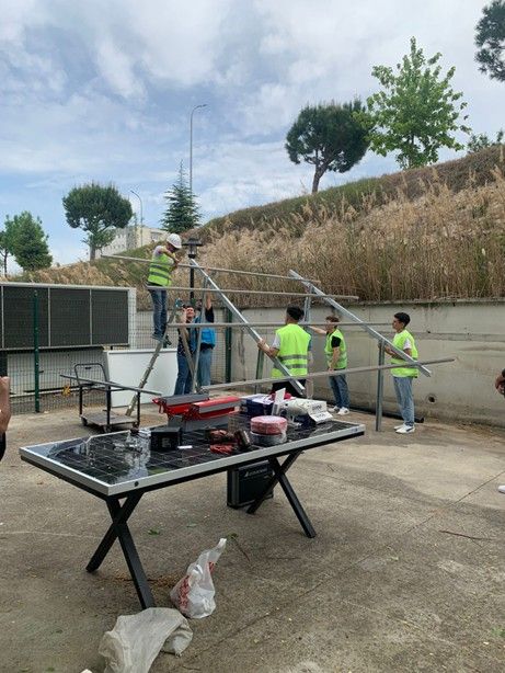 Güneşin Gücü Eğitimle Buluştu: Balıkesir MYO’da 3000w GES Devreye Alındı 1