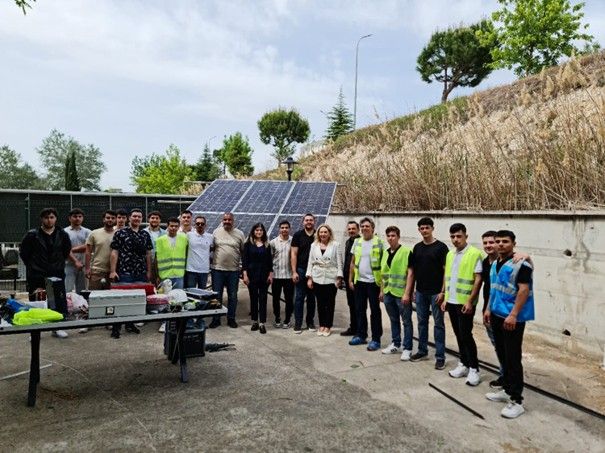 Güneşin Gücü Eğitimle Buluştu: Balıkesir MYO’da 3000w GES Devreye Alındı