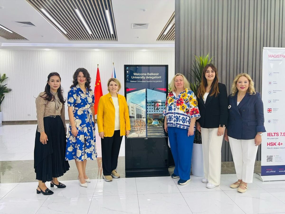 Balıkesir MYO Müdürü Doç. Dr. Fatmagül Tolun AIUF University of Exact and Social Sciences Yönetimine Üniversitemiz Hakkında Bilgilendirme Yaptı 2