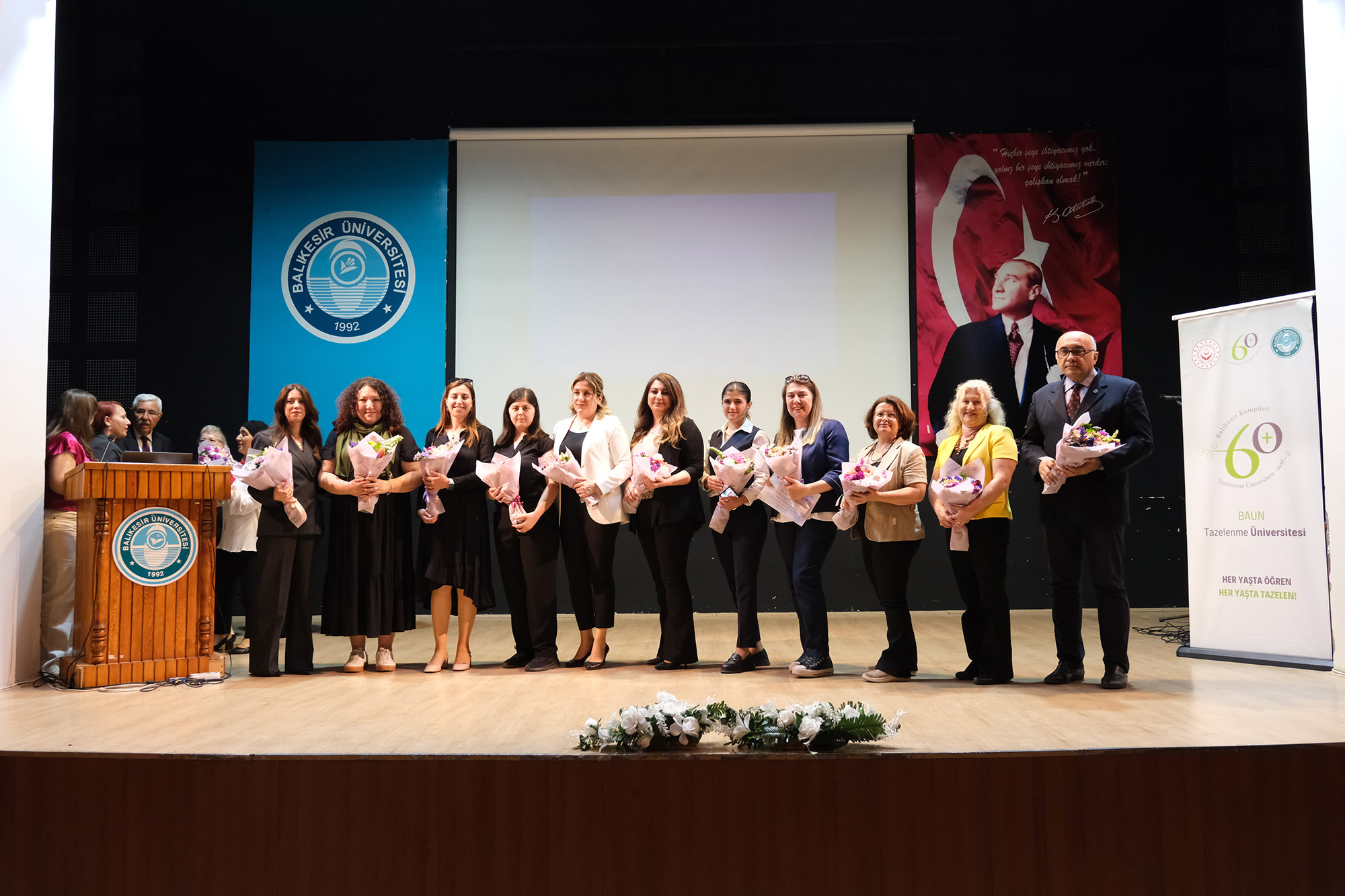 Yaş Alındı Ama Enerji Azalmadı: BAÜN 60+ Tazelenme Üniversitesi’nde Mutlu Kapanış 14
