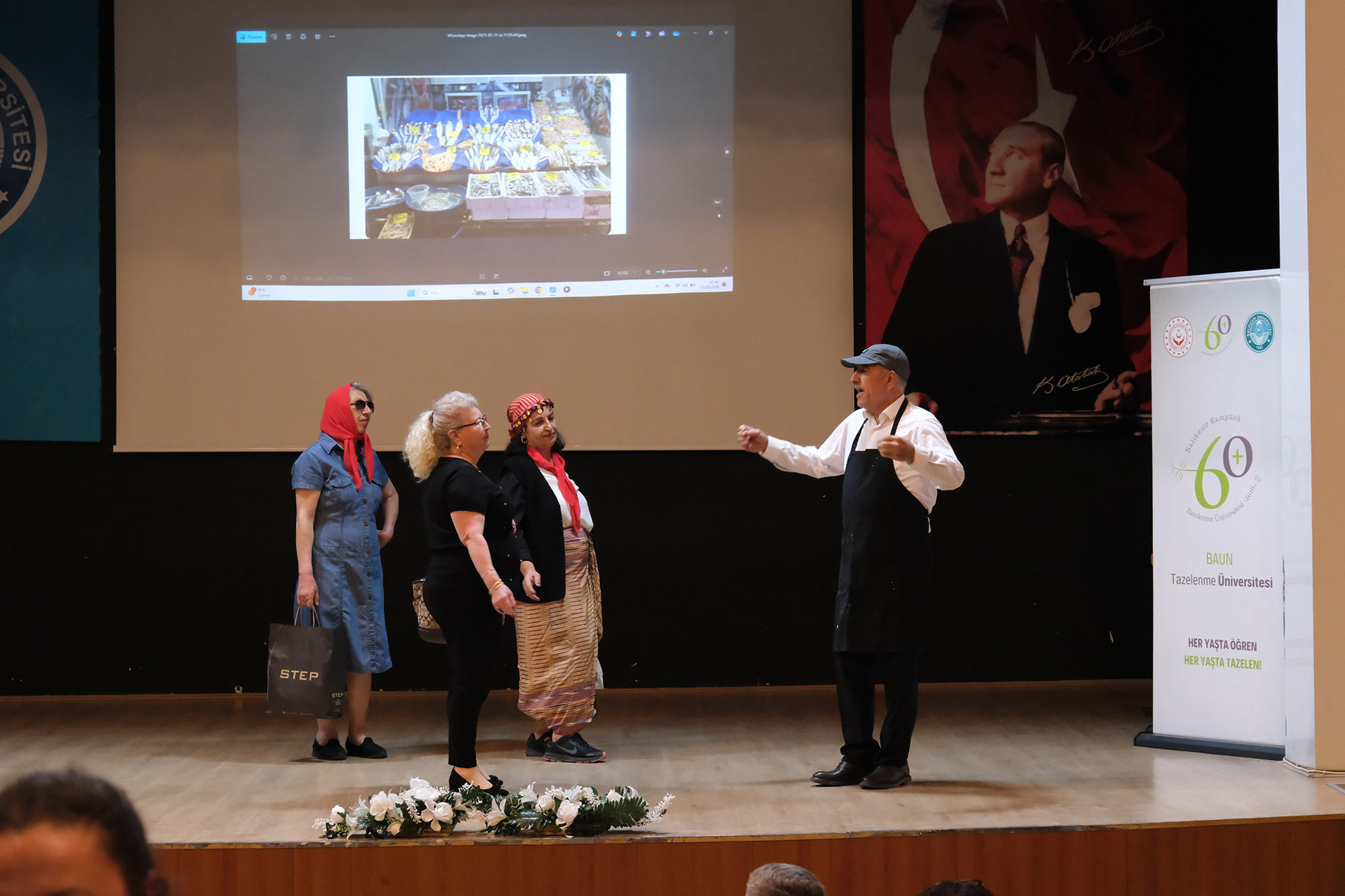 Yaş Alındı Ama Enerji Azalmadı: BAÜN 60+ Tazelenme Üniversitesi’nde Mutlu Kapanış 6