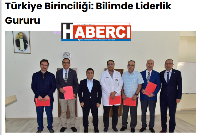 BAÜN Veteriner Fakültesi’nden Türkiye Birinciliği: Bilimde Liderlik Gururu.