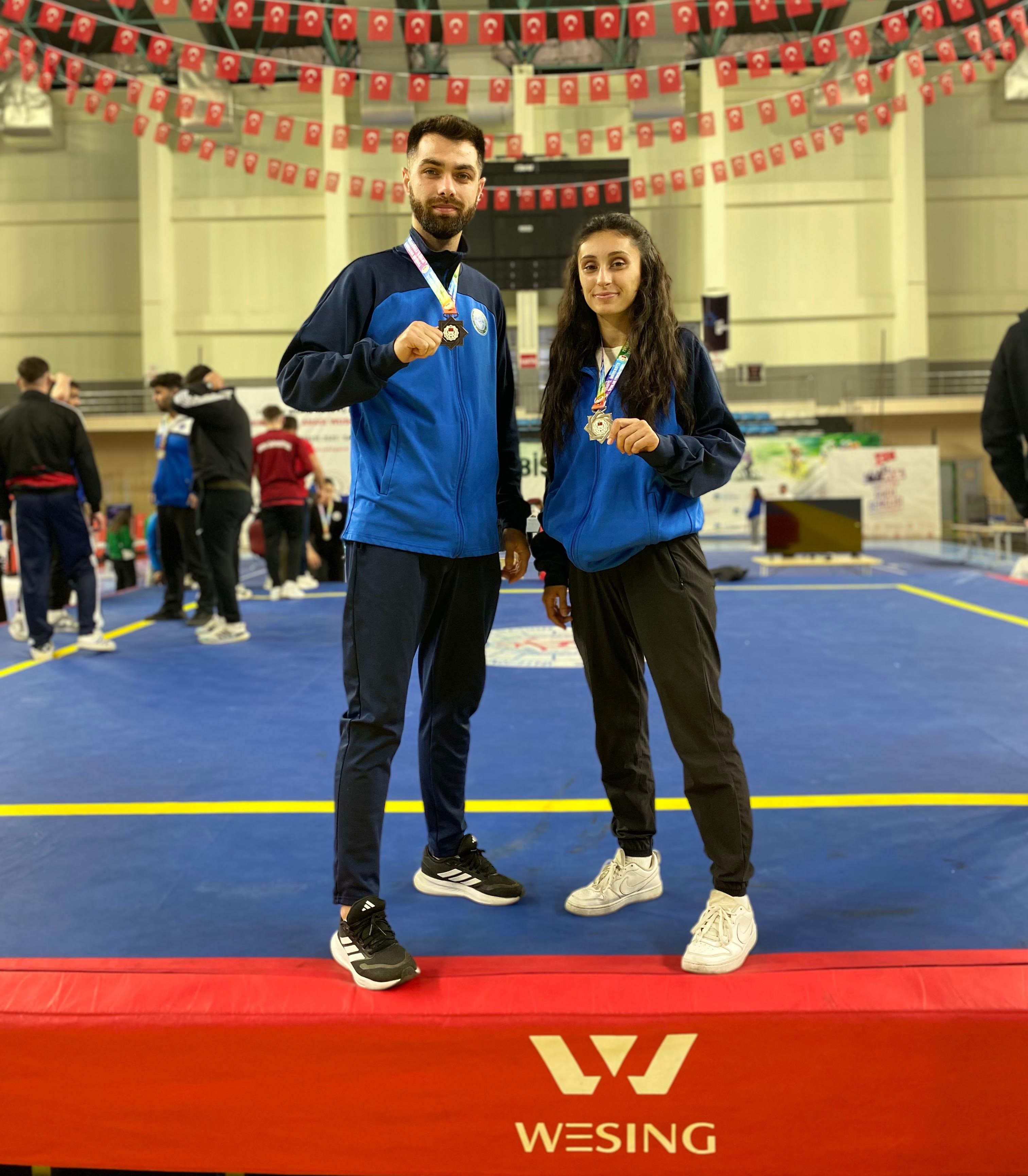 Türkiye Üniversiteler Arası Wushu Şampiyonasında BAÜN Rüzgarı: Çifte Madalya Gururu 2