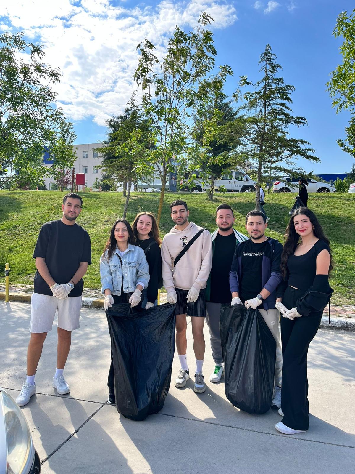 Hand in Hand for a Clean Campus...