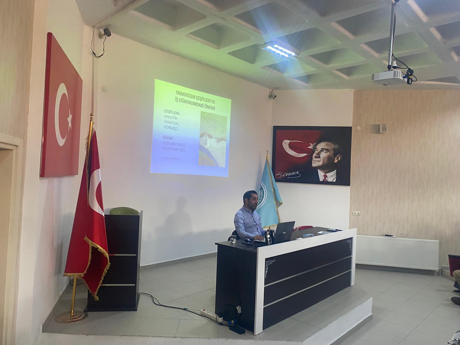 Bigadiç MYO'da Açılış Dersi  2