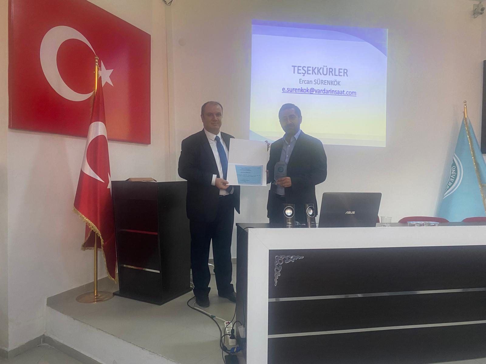 Bigadiç MYO'da Açılış Dersi  4