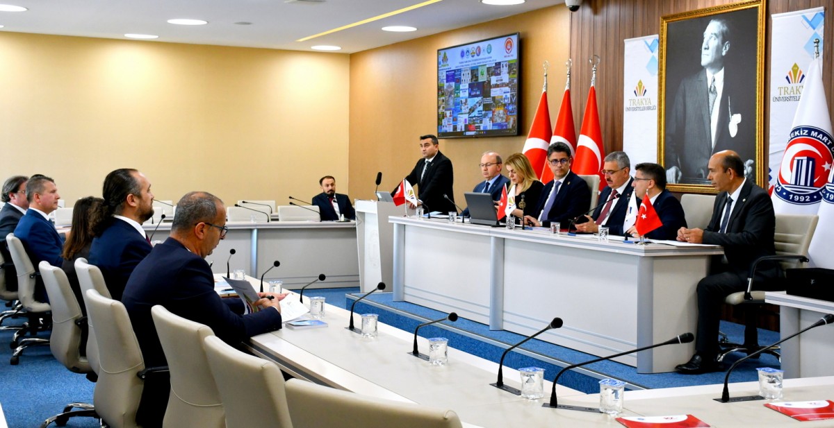 BAÜN Rektörü Prof. Dr. Yücel Oğurlu, Trakya Üniversiteler Birliği 24. Üst Kurul Toplantısına Katıldı 4
