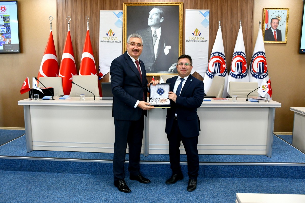 BAÜN Rektörü Prof. Dr. Yücel Oğurlu, Trakya Üniversiteler Birliği 24. Üst Kurul Toplantısına Katıldı 7