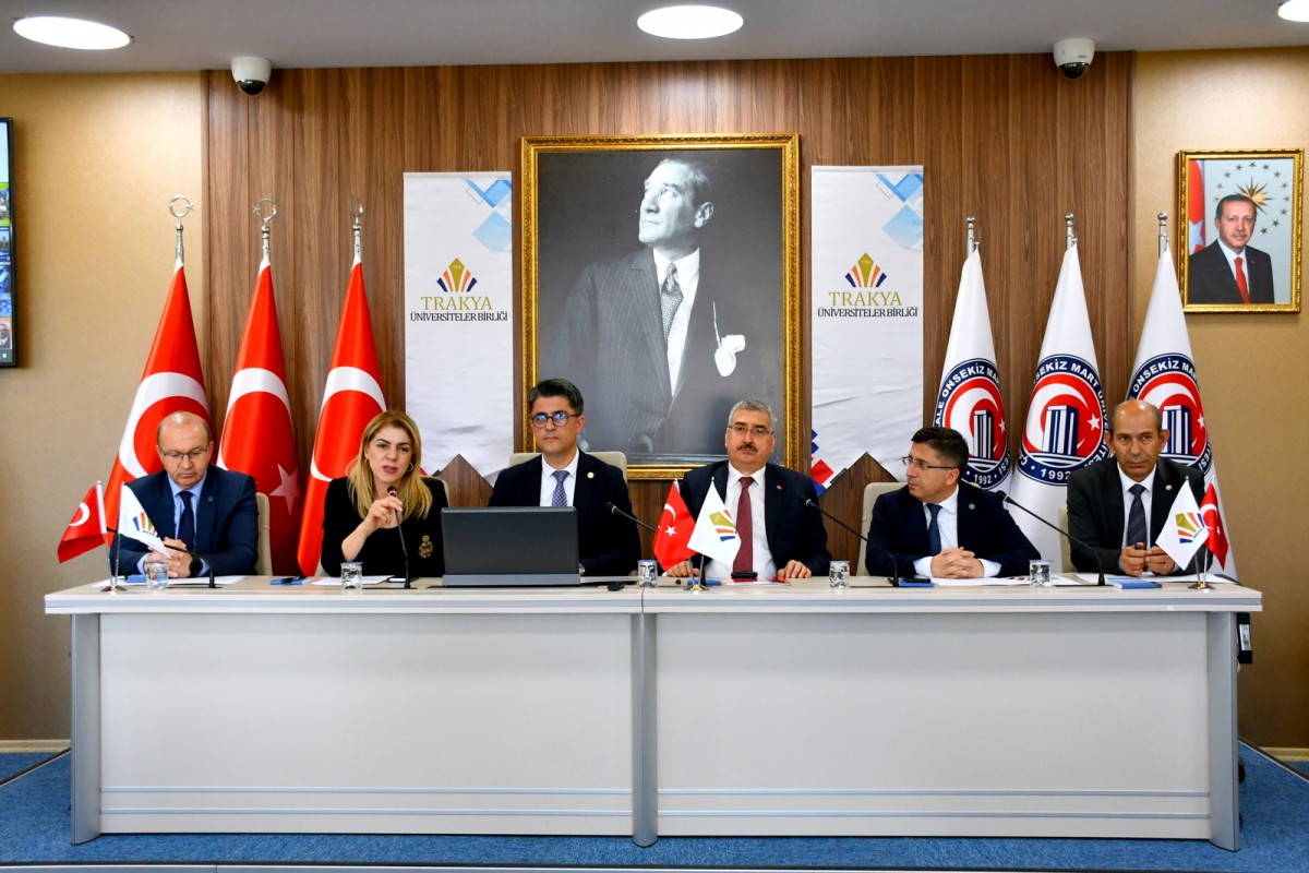 BAÜN Rektörü Prof. Dr. Yücel Oğurlu, Trakya Üniversiteler Birliği 24. Üst Kurul Toplantısına Katıldı 3