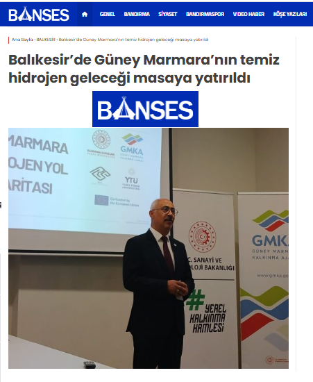 Balıkesir'de Güney Marmara'nın temiz hidrojen geleceği masaya yatırıldı
