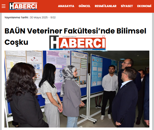 BAÜN Veteriner Fakültesi’nde Bilimsel Coşku