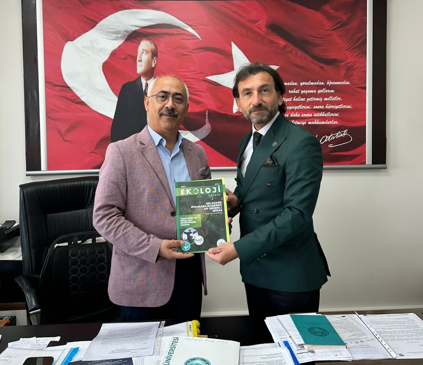 BUBFA Öğrencilerinin Hazırladığı Dergiler, Üniversite Yönetimine Takdim Edildi 4