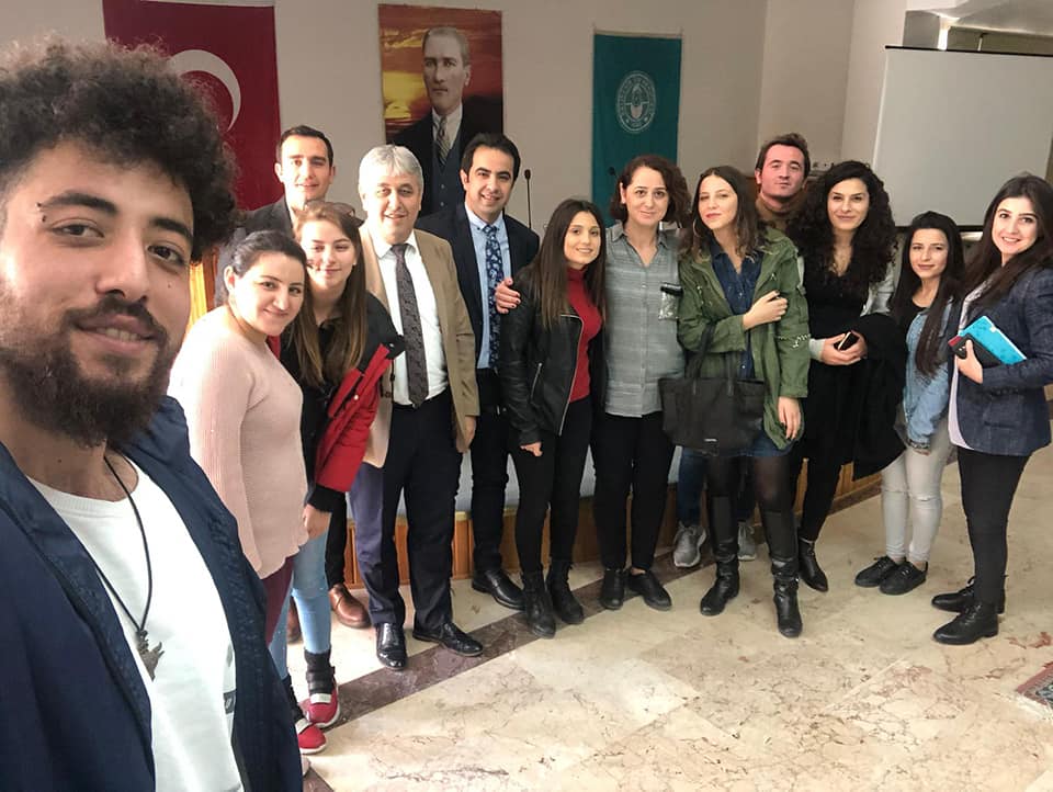 Career meetings were held with 4th-year students of the Tourism Management Department.