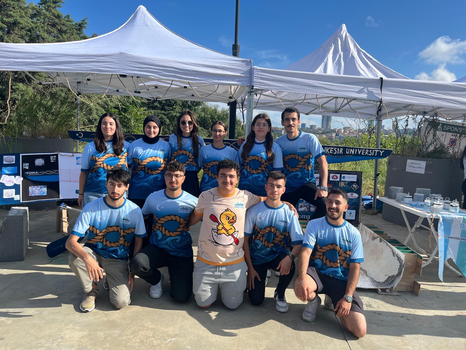 BAUN Beton Kano Takımı, İstanbul’da düzenlenen “Concrete Canoe Competition 2025” isimli ulusal yarışmada Üniversitemizi Başarı ile Temsil Etti. 1