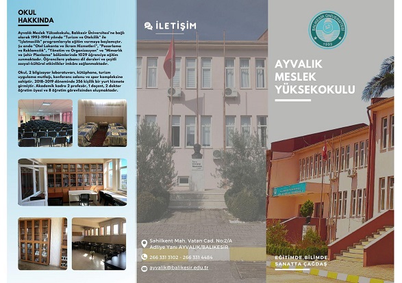 Ayvalık Meslek Yüksekokulu'nda Halkla İlişkiler dersi kapsamında Öğrenci Gözünden AYMEYO Projesini hayata geçirdi.