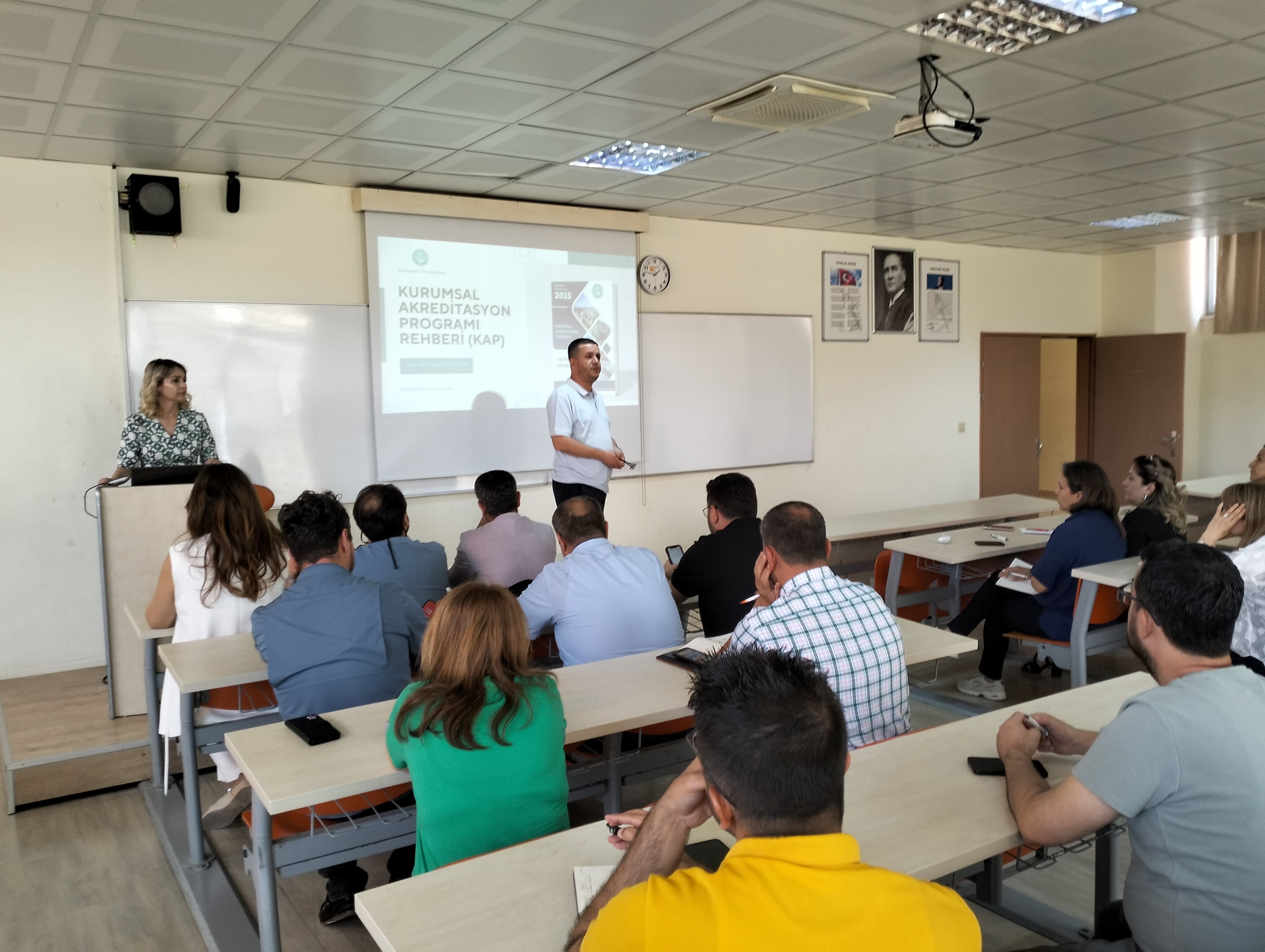 Guidance Training for the Institutional Accreditation Program Process Held at Our Faculty 5