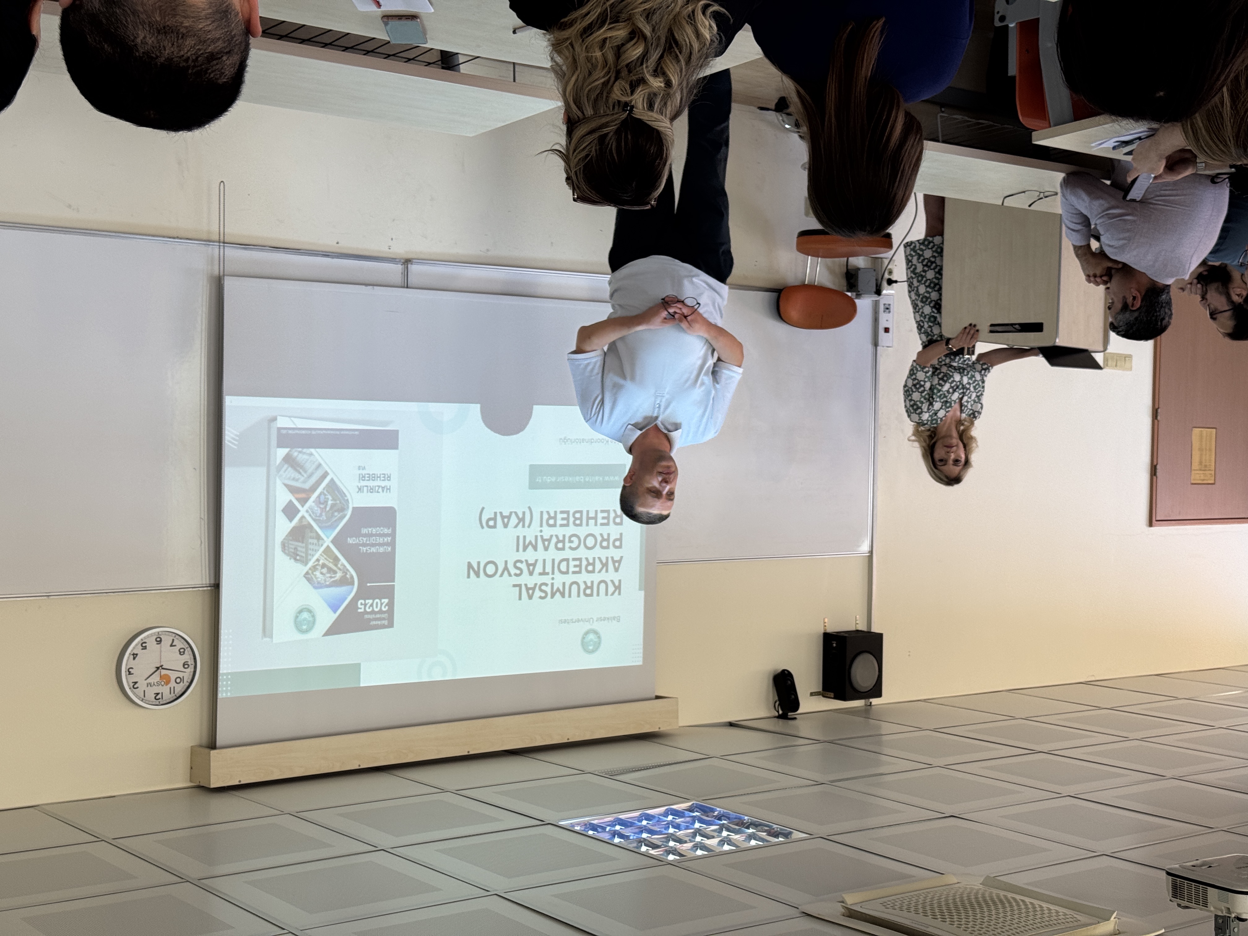 Guidance Training for the Institutional Accreditation Program Process Held at Our Faculty 1