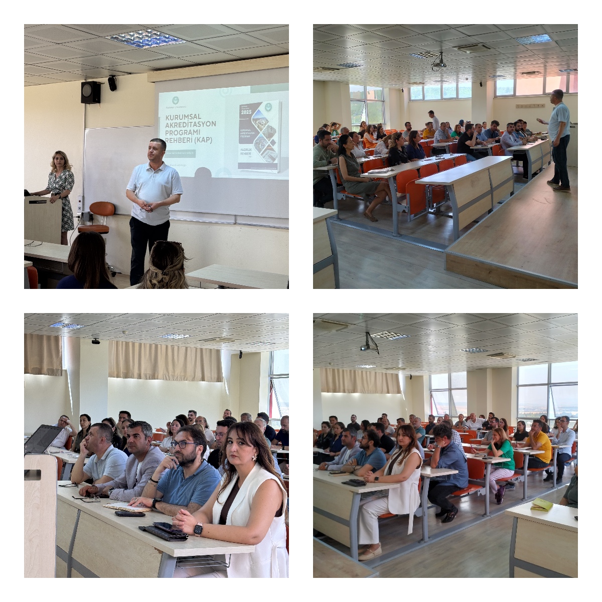 Kurumsal Akreditasyon Programı Sürecine Yönelik Rehberlik Eğitimi Fakültemizde Gerçekleştirildi