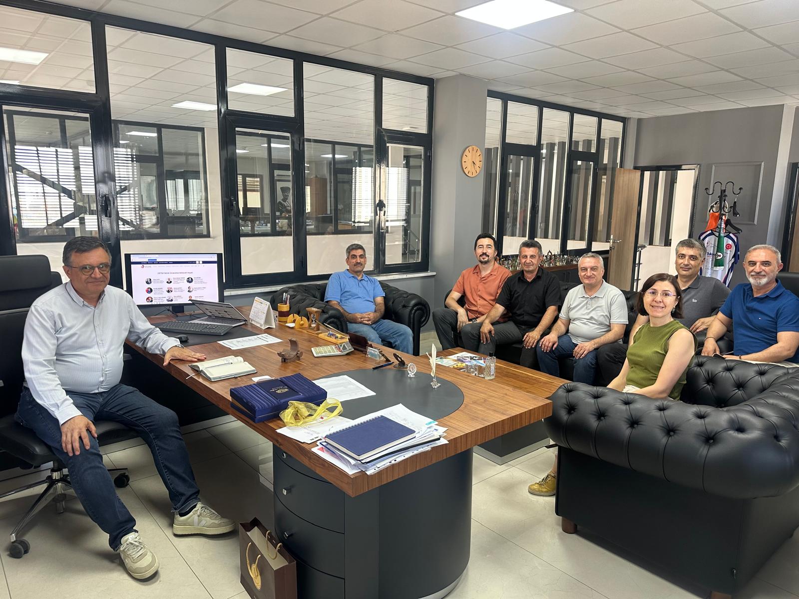 SAVAŞLAR Tes. Tah. San. Tic. Ltd. Şti.  ile Üniversite-Sanayi İşbirliği konulu toplantı gerçekleştirildi. 2