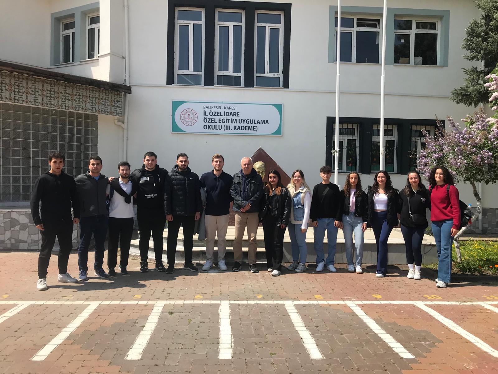 Bölümümüzden Özel Öğrencilere Ziyaret   