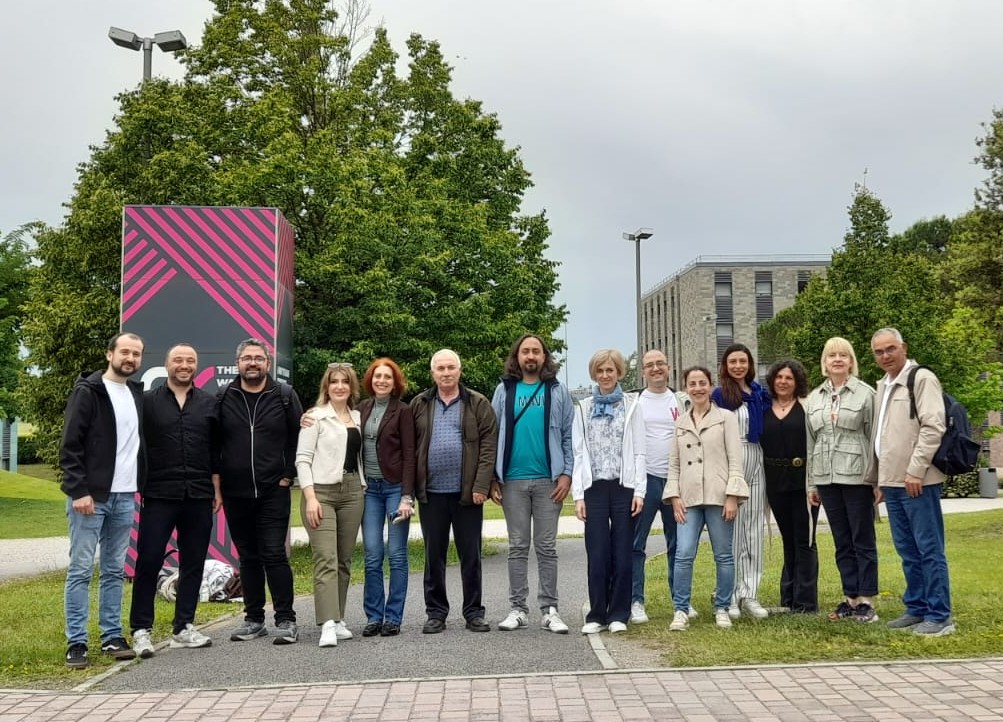 Balıkesir University Faculty Members in Rome: Transnational Cooperation Is Strengthening in the EcoLingua Curriculum Project