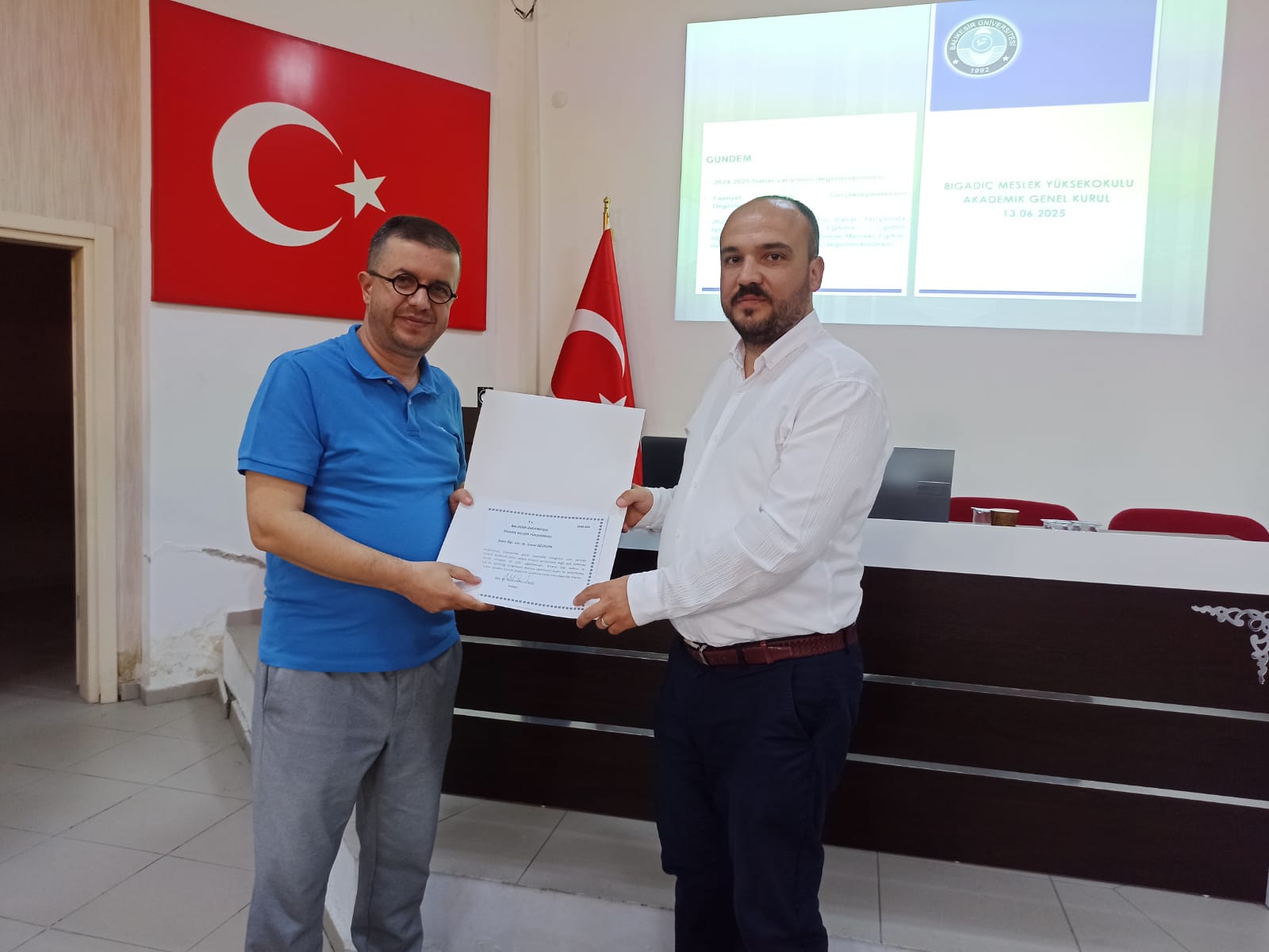 Bahar Yarıyılı Akademik Kurul Toplantısı Gerçekleştirildi. 2