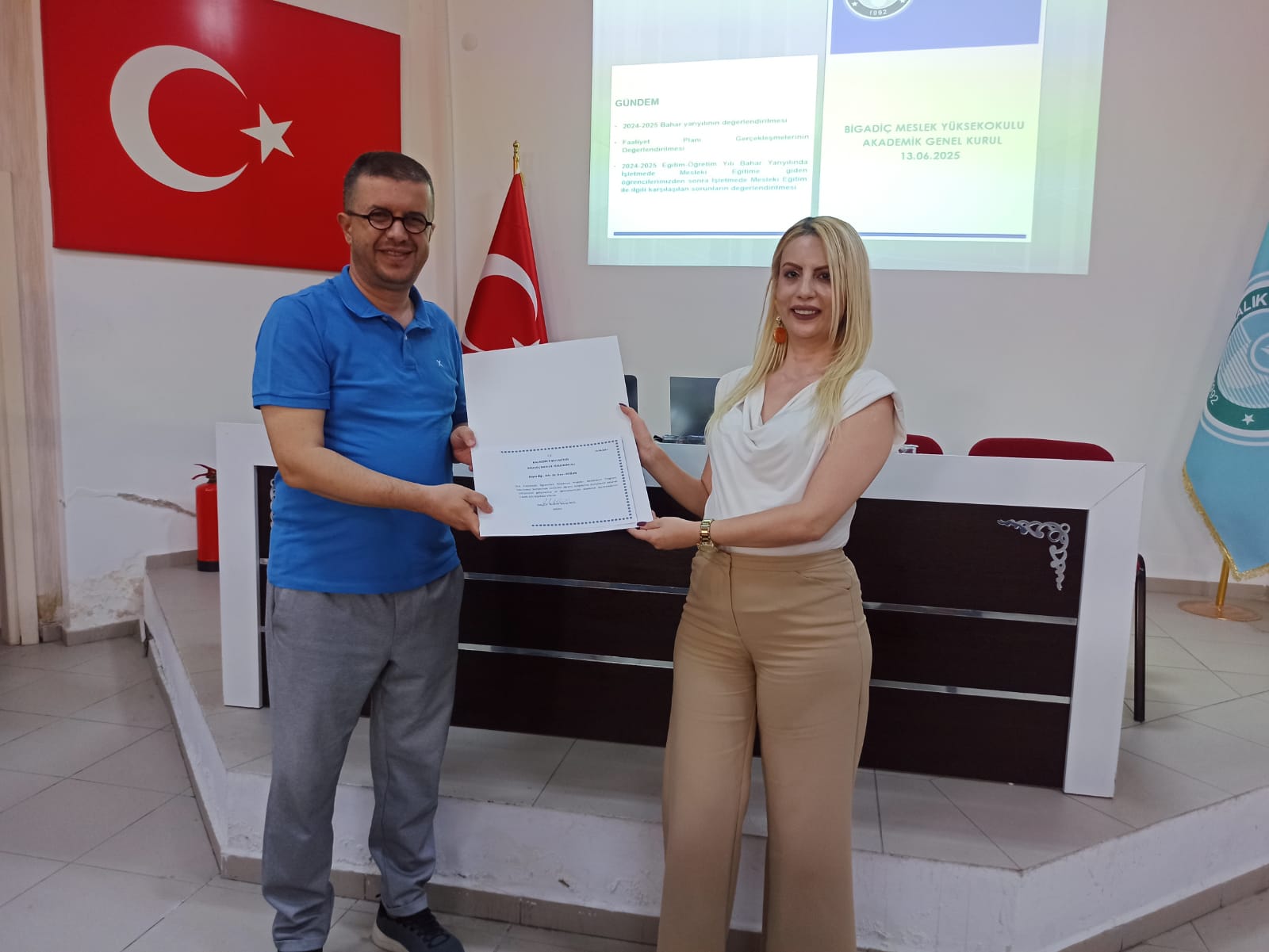 Bahar Yarıyılı Akademik Kurul Toplantısı Gerçekleştirildi. 6