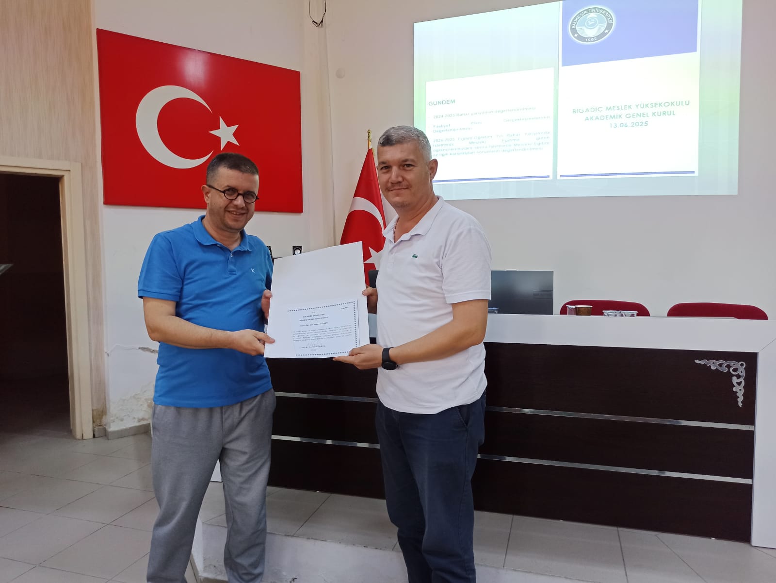 Bahar Yarıyılı Akademik Kurul Toplantısı Gerçekleştirildi. 5