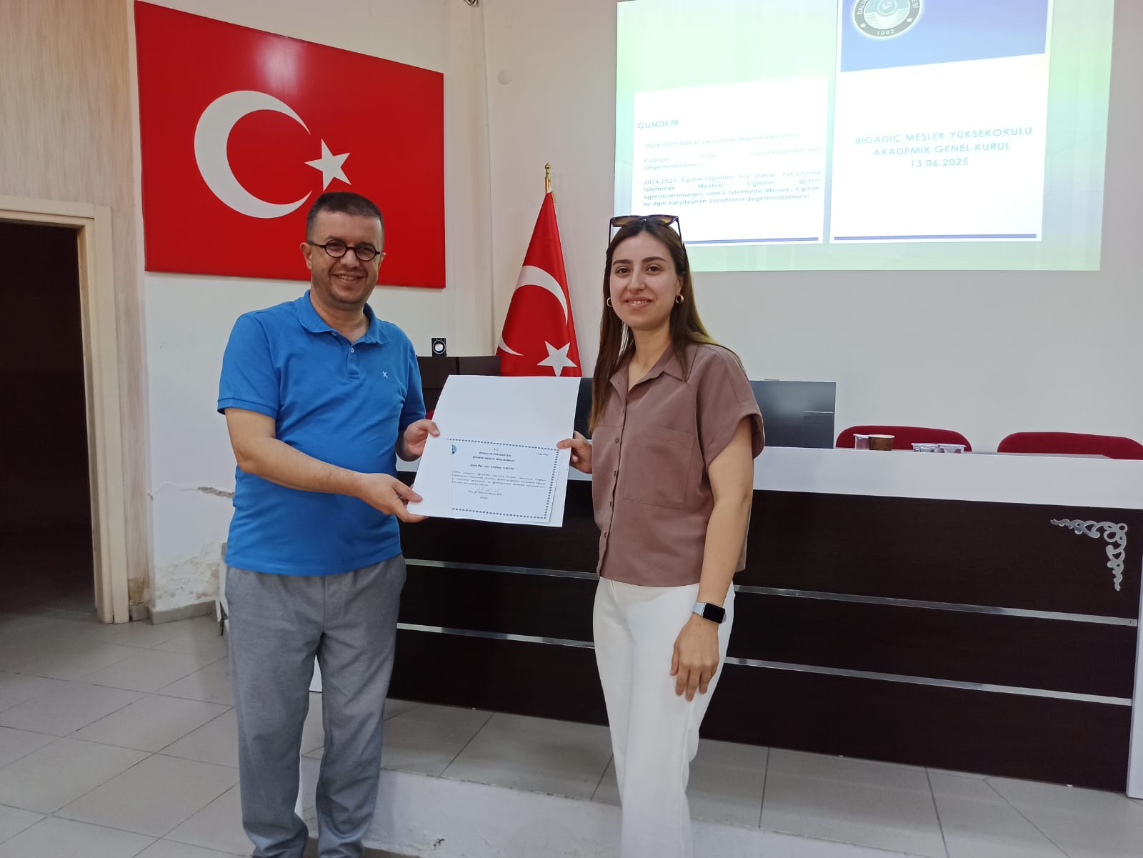 Bahar Yarıyılı Akademik Kurul Toplantısı Gerçekleştirildi. 7