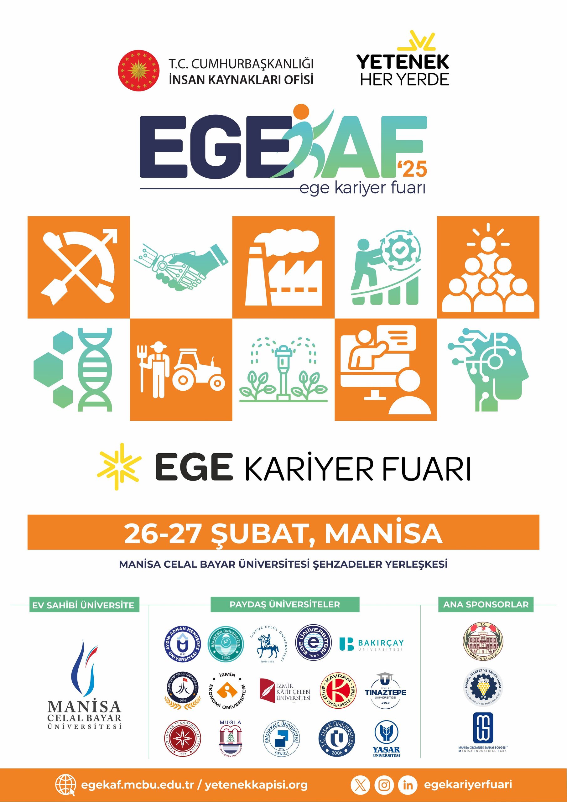 EGEKAF '25 Ege Kariyer Fuarı 2025 Duyurusu