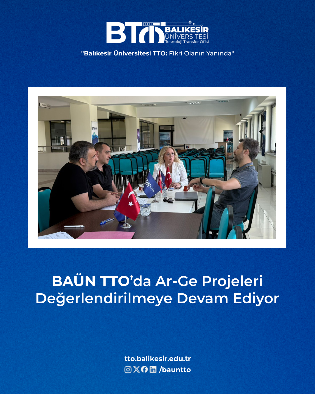 BAÜN TTO’da Ar-Ge Projeleri Değerlendirilmeye Devam Ediyor 1
