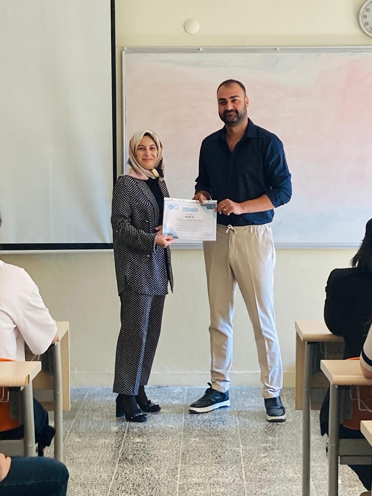 BAÜN TÖMER'DE AKADEMİK YILIN SONUNA GELİNDİ 1