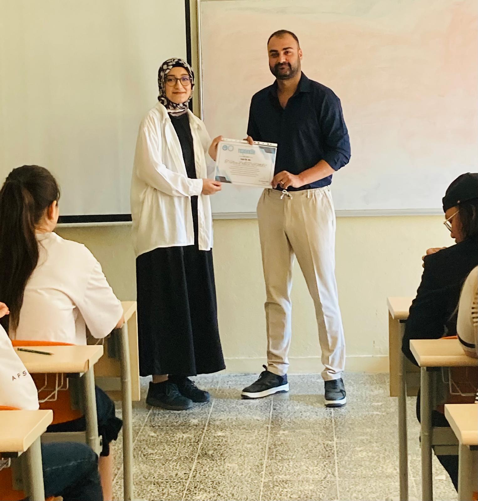 BAÜN TÖMER'DE AKADEMİK YILIN SONUNA GELİNDİ 2