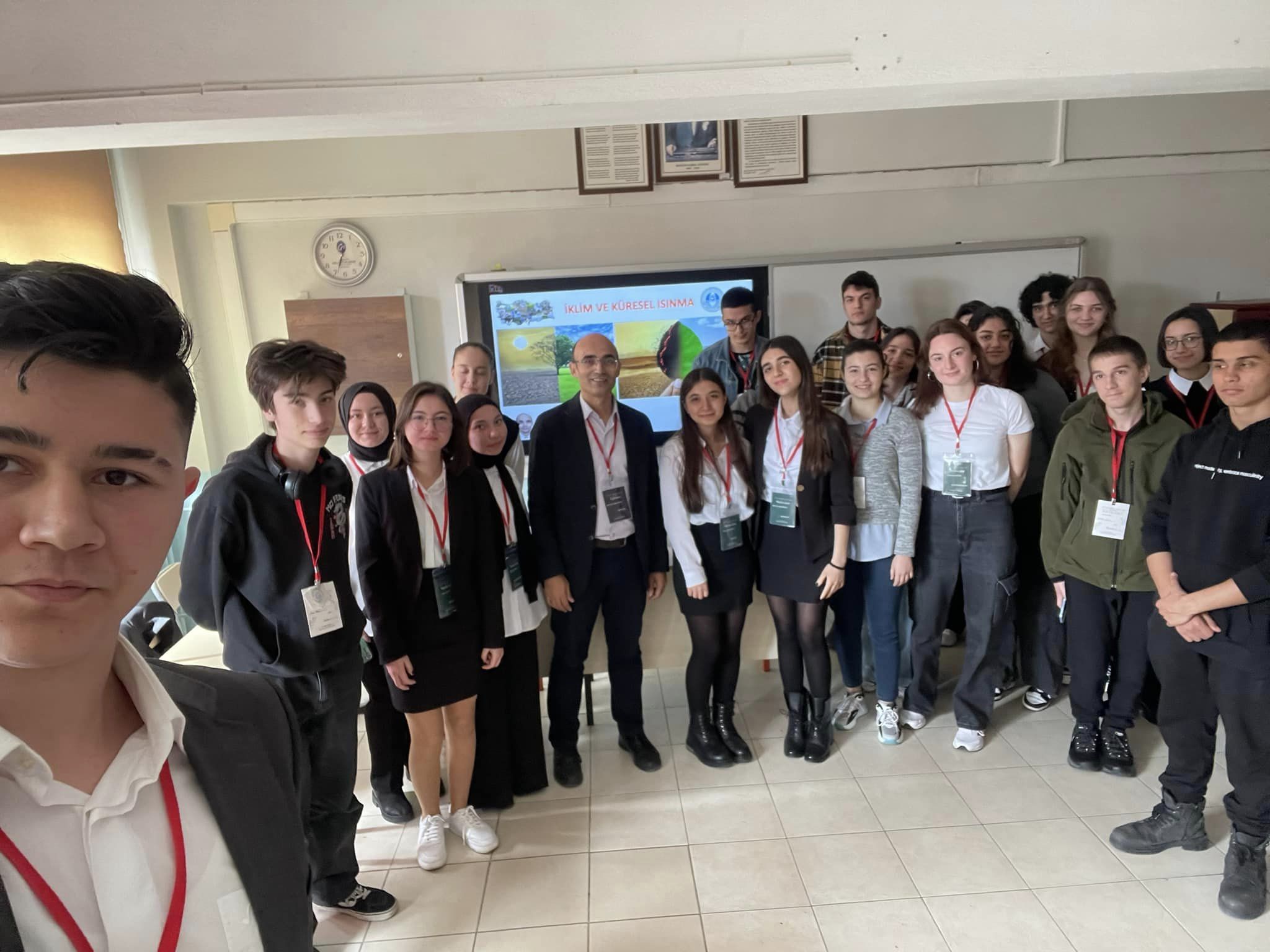 Prof. Dr. Selami Selvi’den Lise Öğrencilerine İklim Değişikliği Sunumu