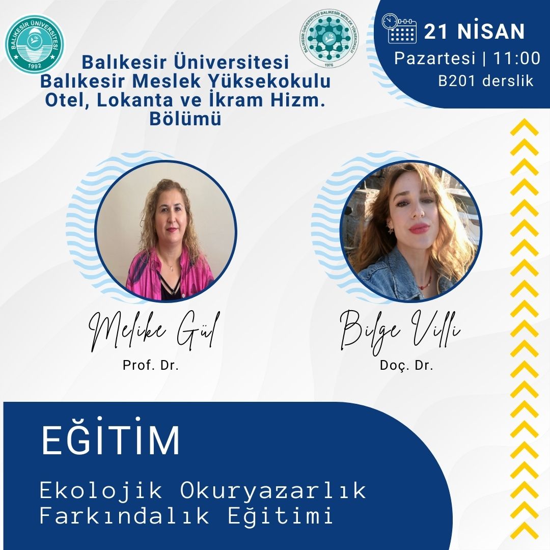 Ekolojik Okuryazarlık Farkındalık Eğitimi