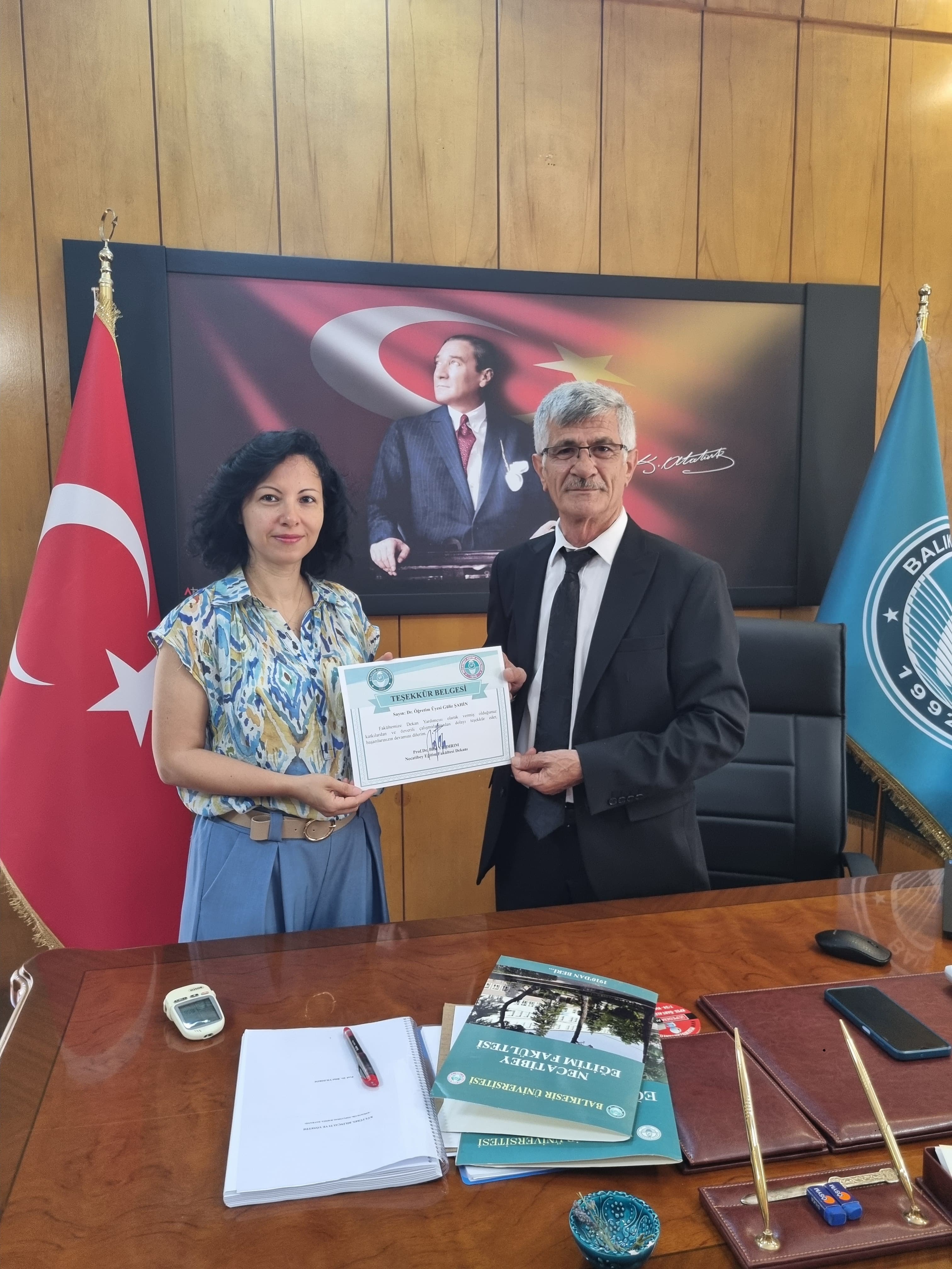 Fakültemizde Devir Teslim Töreni 2