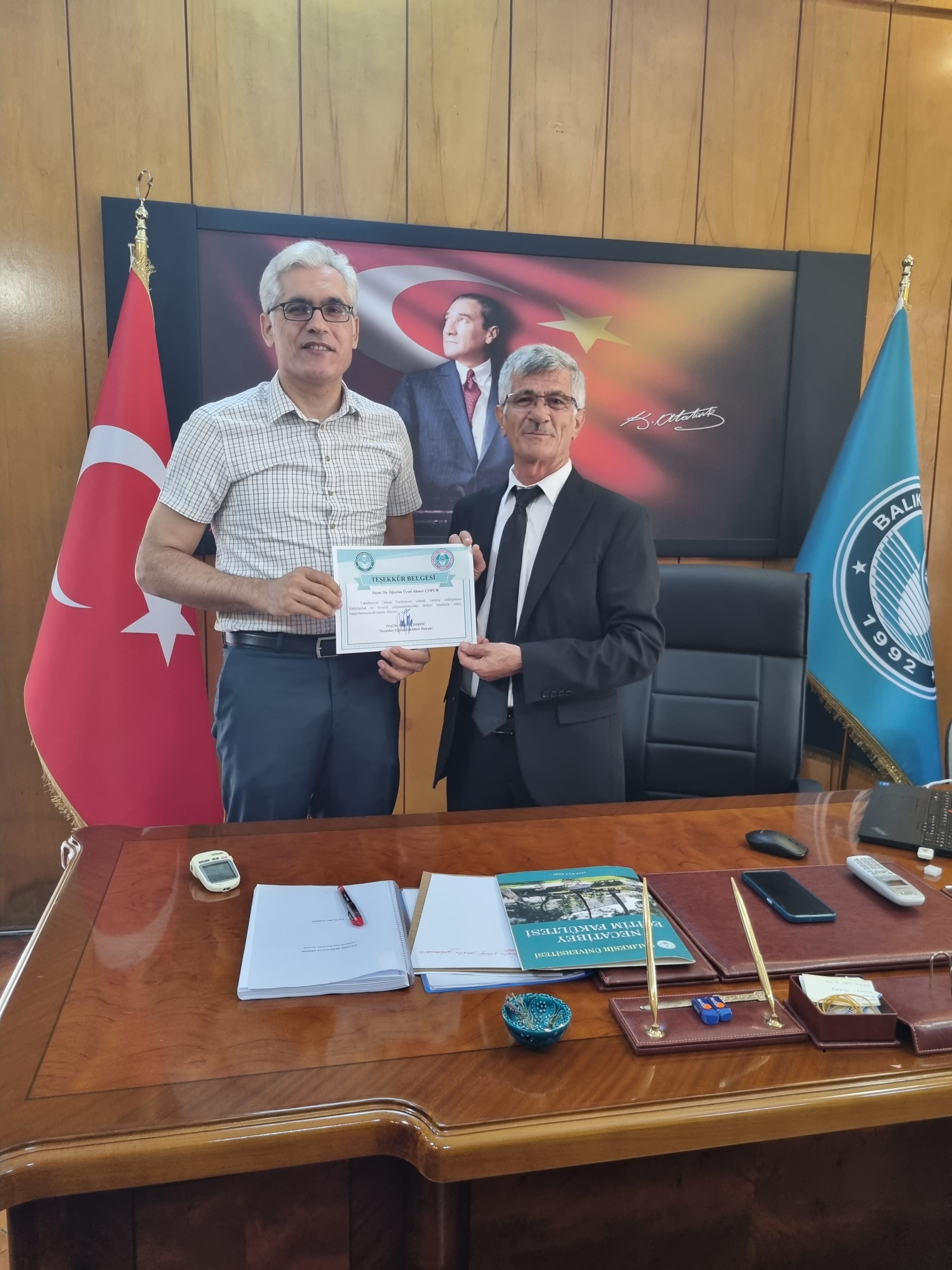 Fakültemizde Devir Teslim Töreni 3