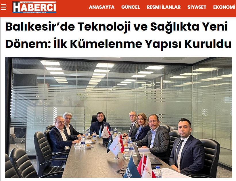 A New Era in Technology and Health in Balıkesir: The First Cluster Structure was Established