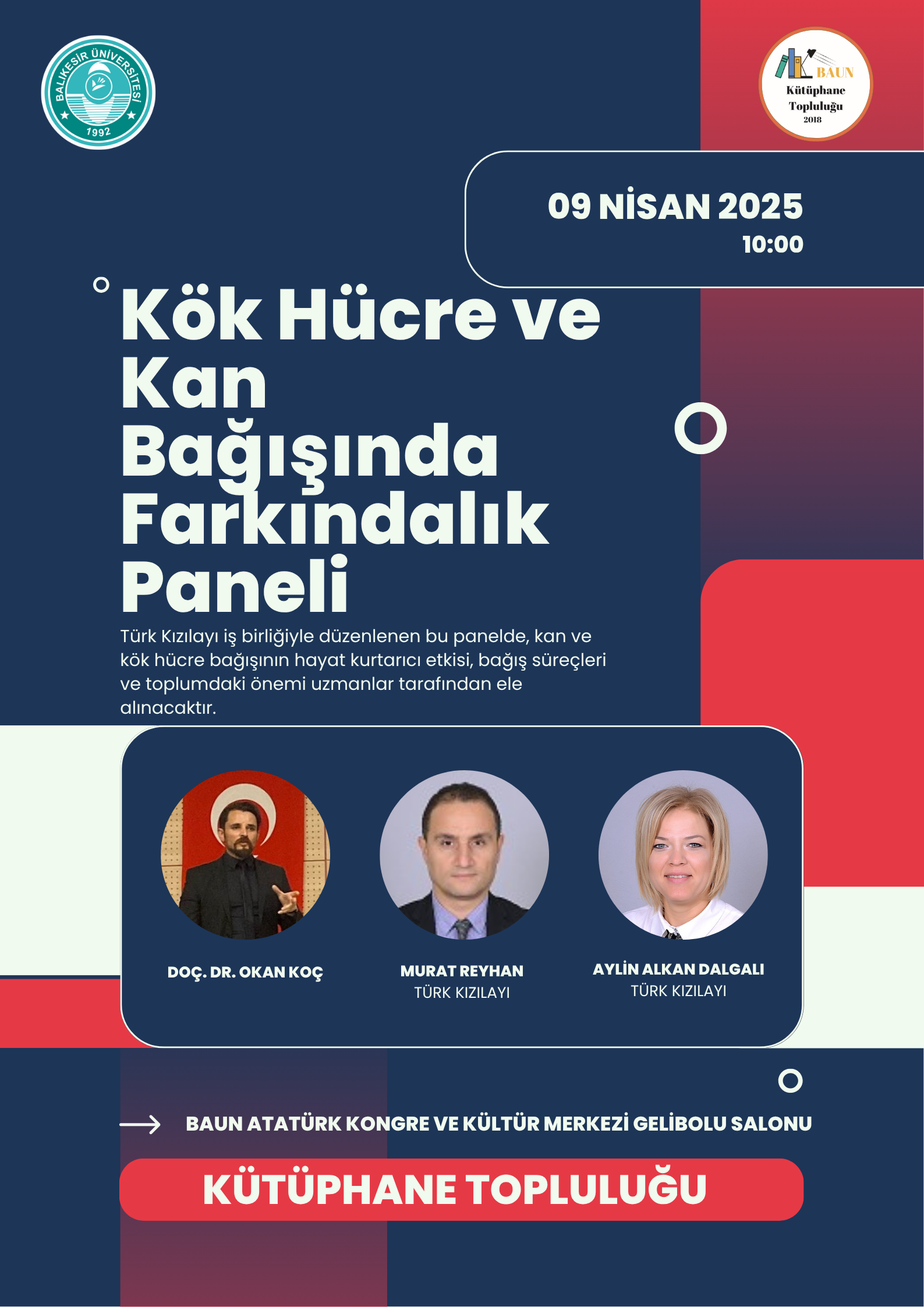 Kök Hücre ve Kan Bağışında Farkındalık Paneli Gerçekleştirildi