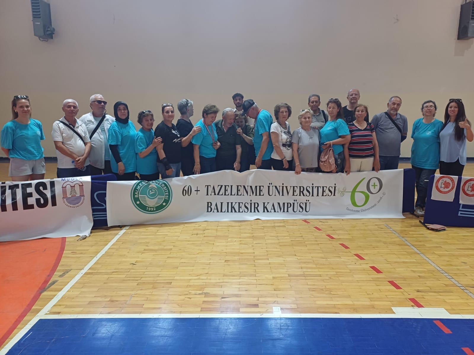Balıkesir Tazelenme Üniversitesi, 5. Tazelenme Olimpiyatlarında Göz Doldurdu 2