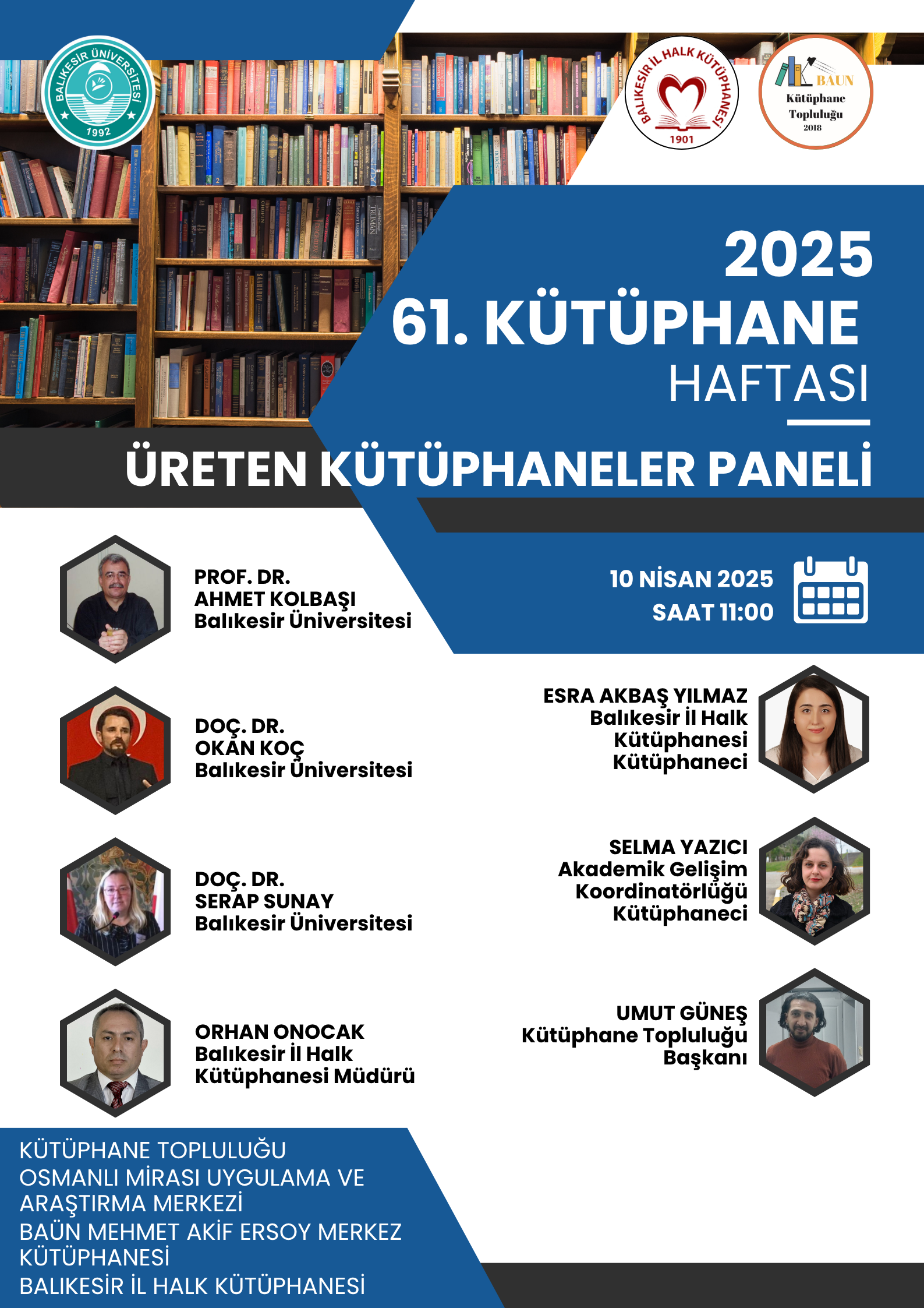 Kütüphane Haftasında “Üreten Kütüphaneler Paneli” Büyük İlgi Gördü