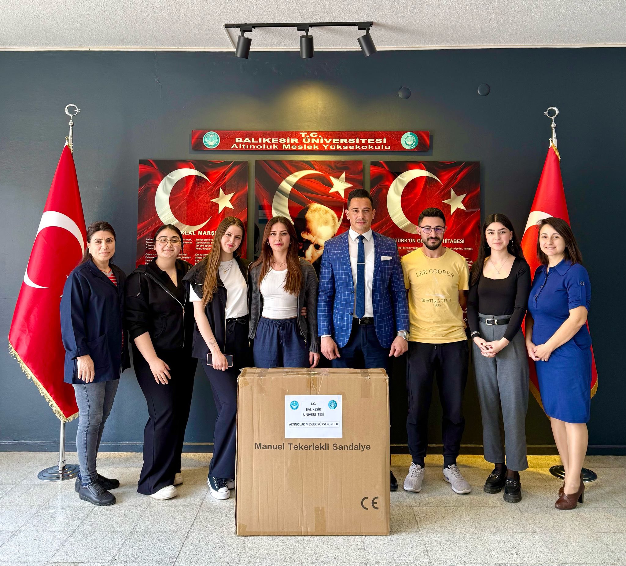 Sosyal Sorumluluk Projesi Kapsamında Gamsız Ailesine Anlamlı Ziyaret Gerçekleştirildi 1