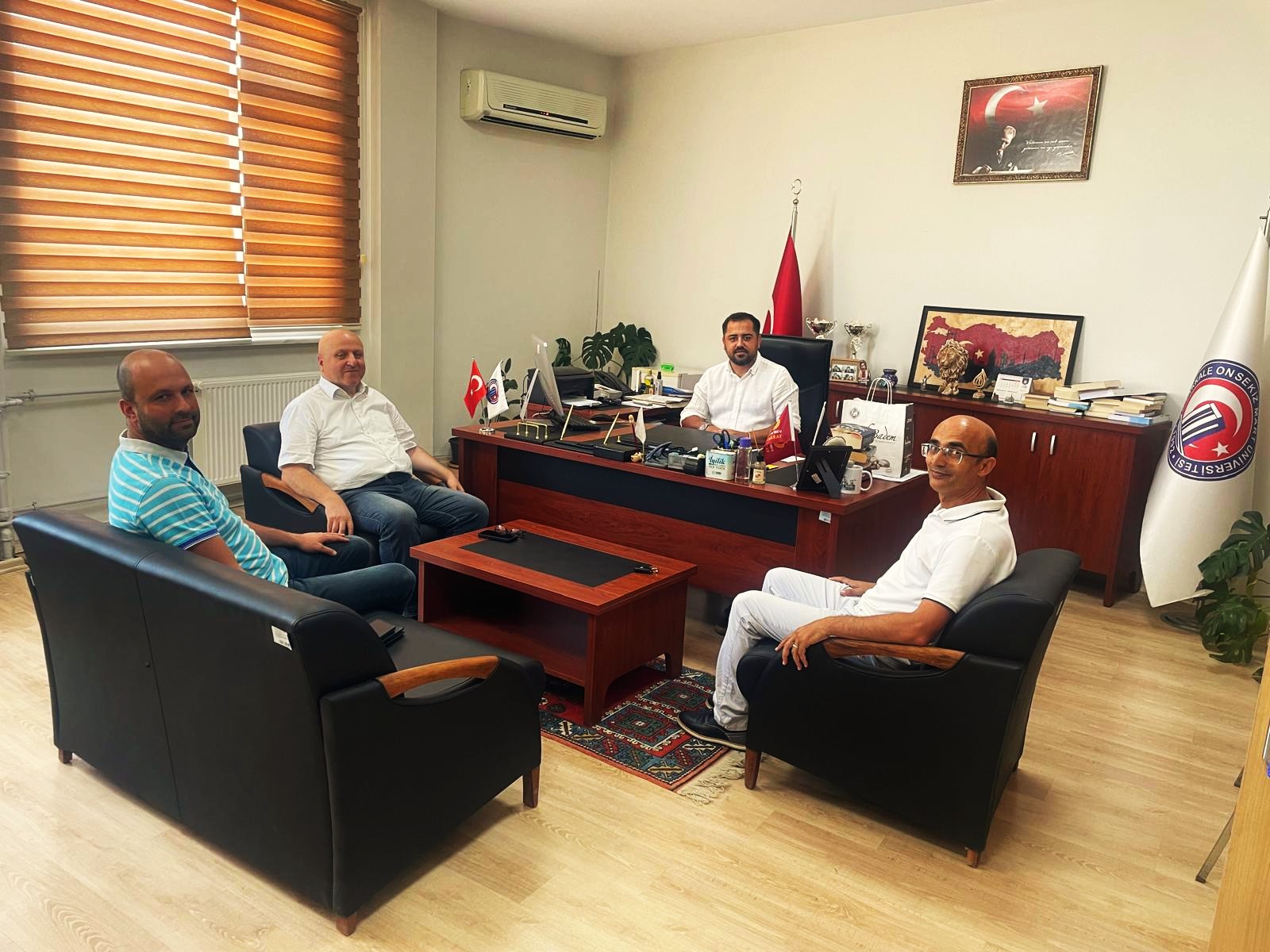 Altınoluk MYO Müdürümüz ve Bitkisel ve Hayvansal Üretimi Bölüm Başkanımız ÇOMÜ Ayvacık MYO'yu Ziyaret Etti