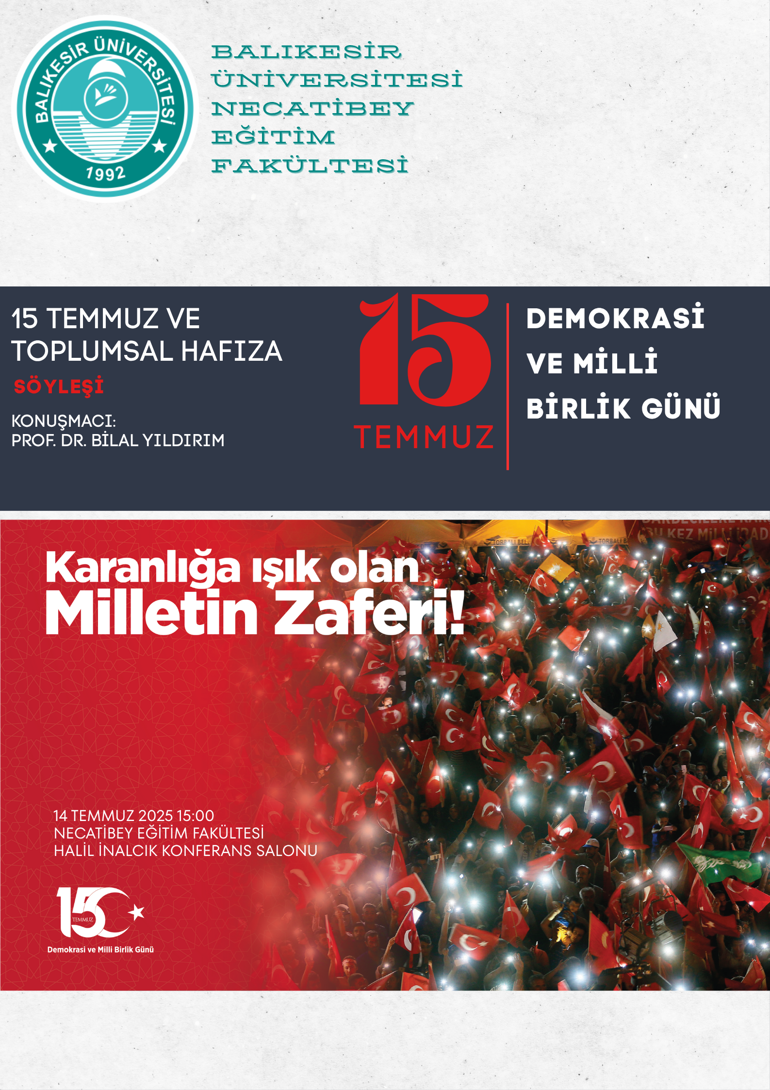 15 Temmuz Demokrasi ve Milli Birlik Günü 1