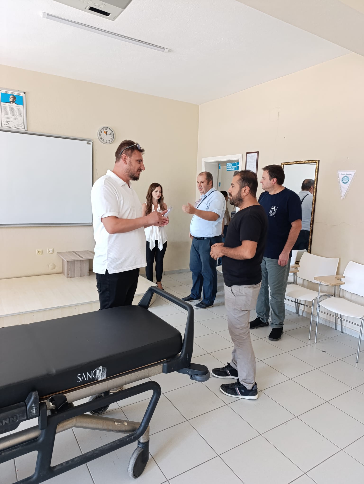 Yüksekokulumuzda İş Sağlığı ve Güvenliği Toplantısı ve Saha Tetkikleri gerçekleştirildi. 3