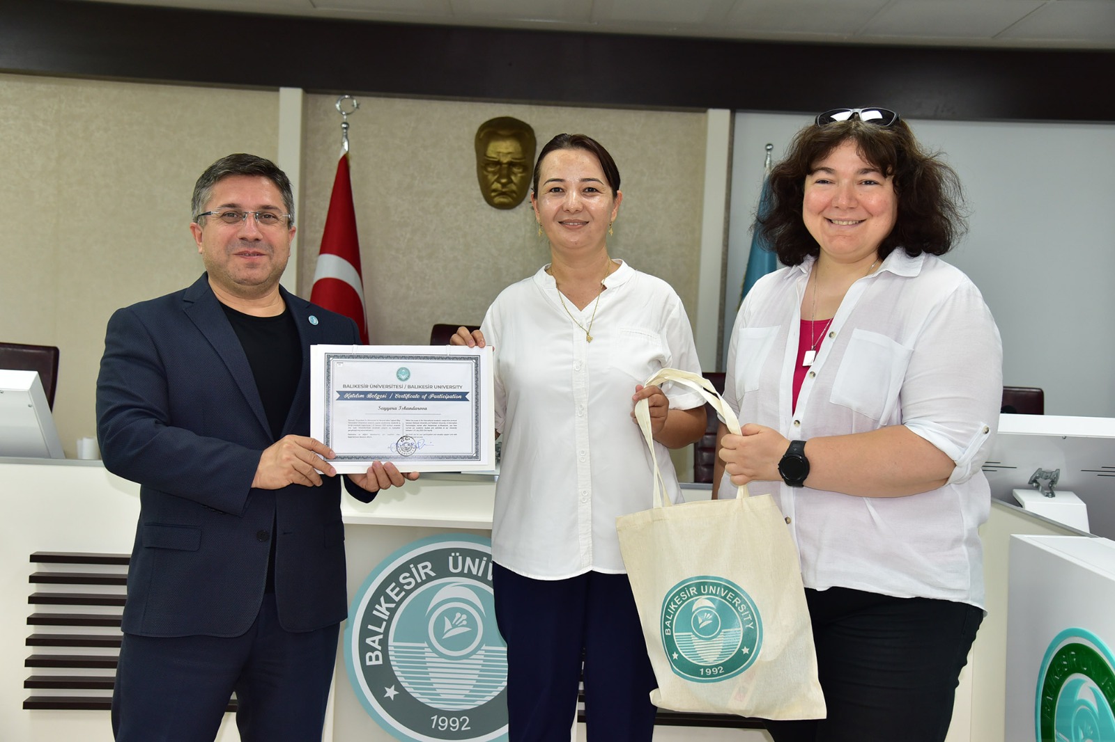 BAÜN'de Yeni Bir Türk Dünyası Hareketliliği Programı Daha Başarıyla Tamamlandı 5